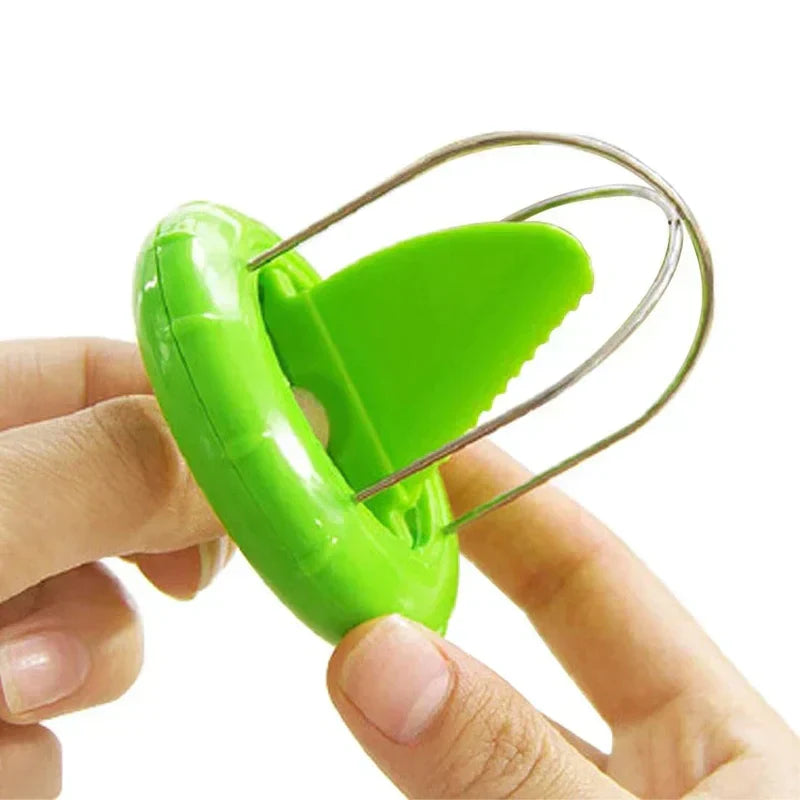 Cutter Knife Detachable Shea Corer Fruit Slicer Peeler Salad Lemon Peeling